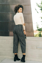 Load image into Gallery viewer, Lush High Waist Plaid Culottes