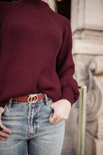 Load image into Gallery viewer, Elizabeth Puff Sleeve Sweater - FINAL SALE