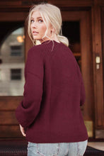 Load image into Gallery viewer, Elizabeth Puff Sleeve Sweater - FINAL SALE