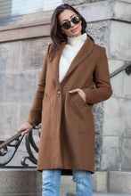 Load image into Gallery viewer, London Wool Coat in Brown - FINAL SALE