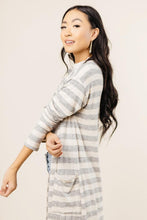 Load image into Gallery viewer, Striped Lane Cardigan in Ivory - FINAL SALE