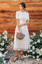 Load image into Gallery viewer, Elayna Lace Midi Dress