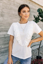 Load image into Gallery viewer, Ruffle Front Tee