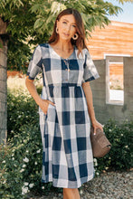 Load image into Gallery viewer, Londyn Buffalo Midi Dress