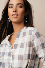 Load image into Gallery viewer, Dacie Plaid Button Down - FINAL SALE