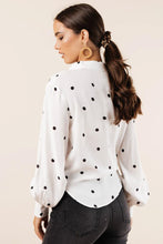 Load image into Gallery viewer, Louisa Polka Dot Blouse