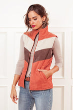 Load image into Gallery viewer, Nancy Corduroy Vest in Rust-FINAL SALE
