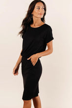 Load image into Gallery viewer, Audrey Dress in Black