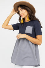 Load image into Gallery viewer, Bluebell Gingham Top