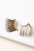 Load image into Gallery viewer, Wing Earrings in Silver
