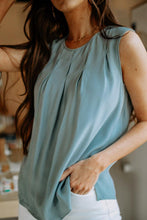 Load image into Gallery viewer, Charlie Pleated Tank

