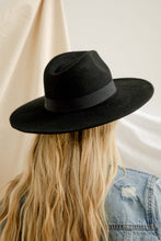 Load image into Gallery viewer, Ada Panama Hat in Black
