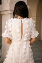Load image into Gallery viewer, Short Sleeve Pom Pom Applique Dress
