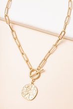 Load image into Gallery viewer, Mars Coin Toggle Necklace
